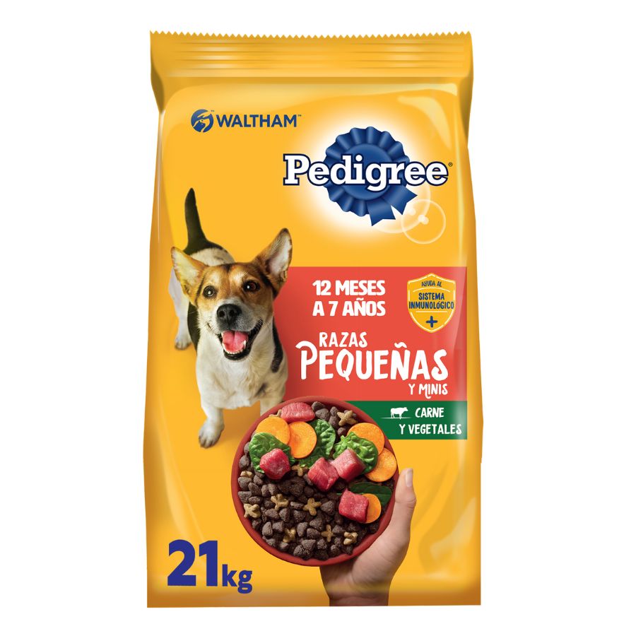 Pedigree alimento seco para perros adulto raza pequeña 21 KG, , large image number null