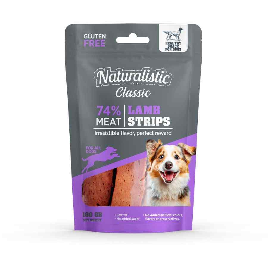 Naturalistic Lamb Strips 100 GR