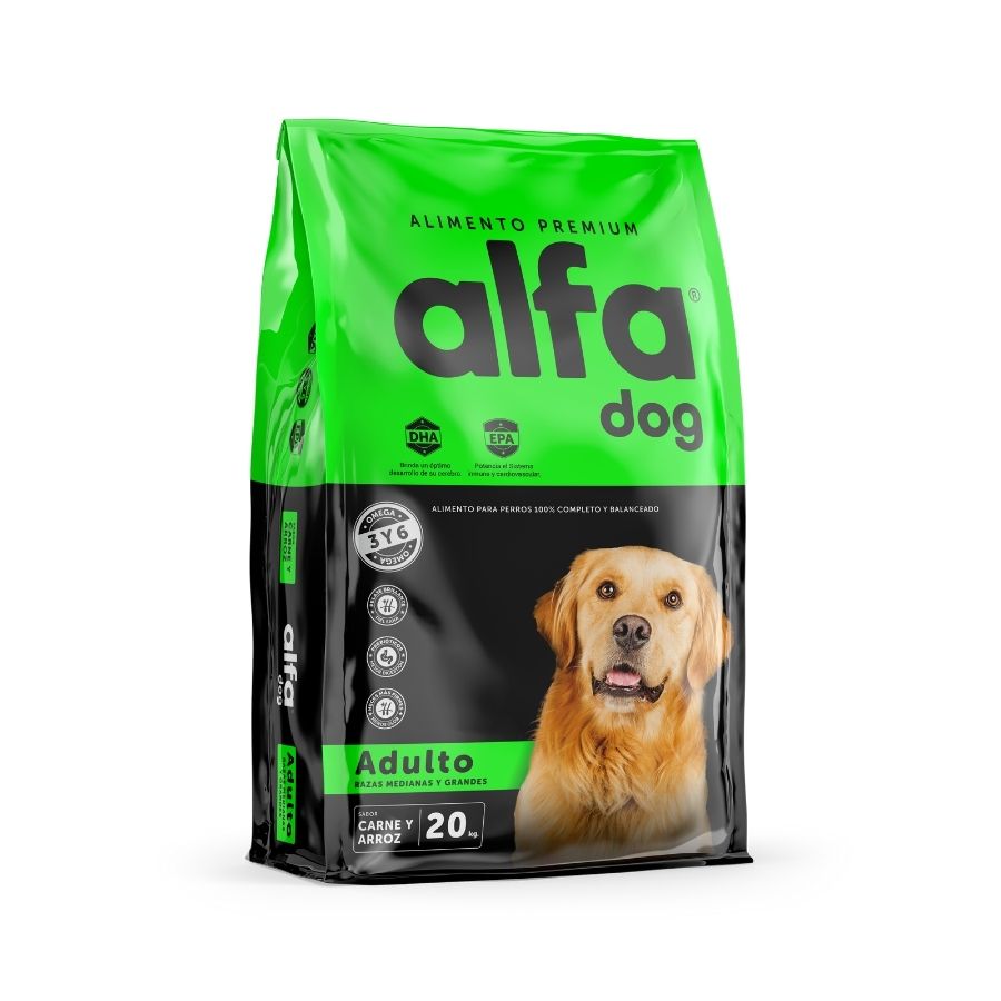 Alfa dog premium adulto 20 KG