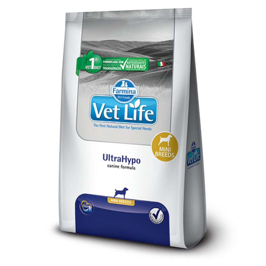 Vetlife Farmina Alimento Seco Medicado Ultrahypo Mini Perro