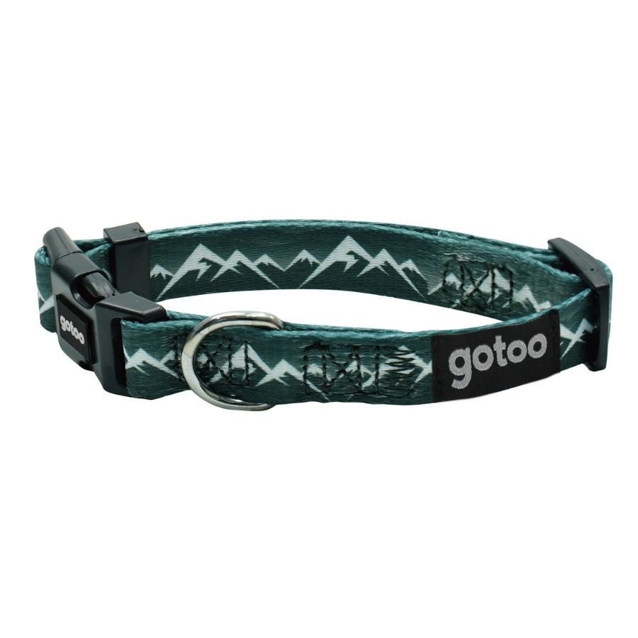 Funny green mountain collar, , large image number null