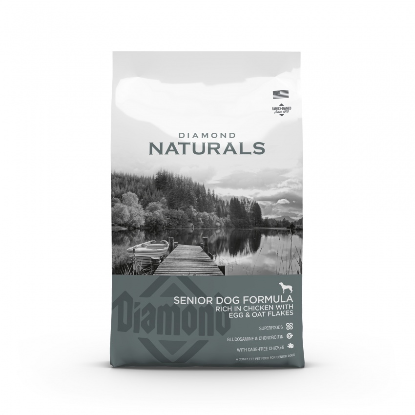 Diamond Naturals Senior Dog - Chicken, Egg & Oat Flakes, , large image number null