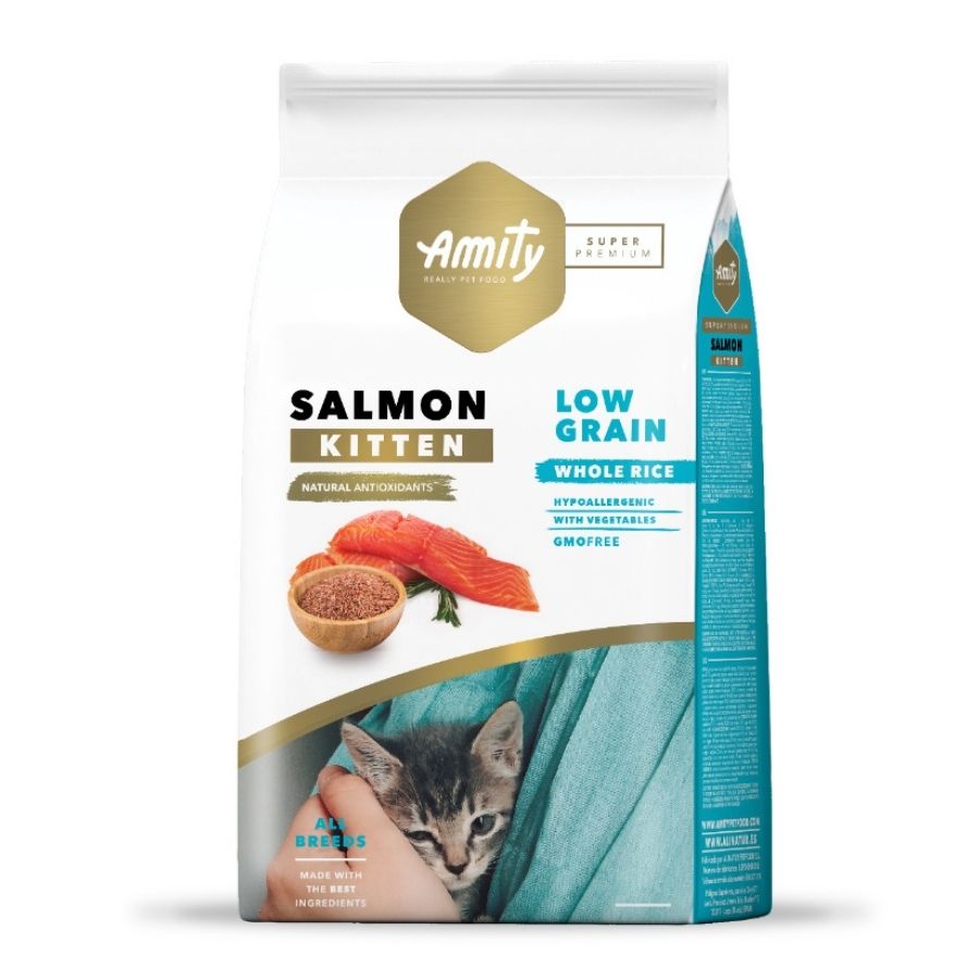 Amity sp low grain salmón kitten 2 KG