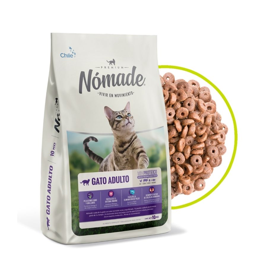 Alimento nomade gato adulto