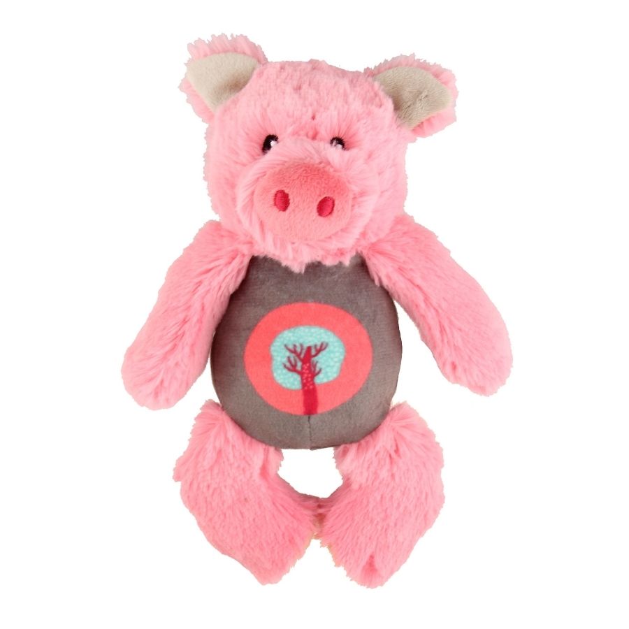 Peluche cerdito rosa para cachorros