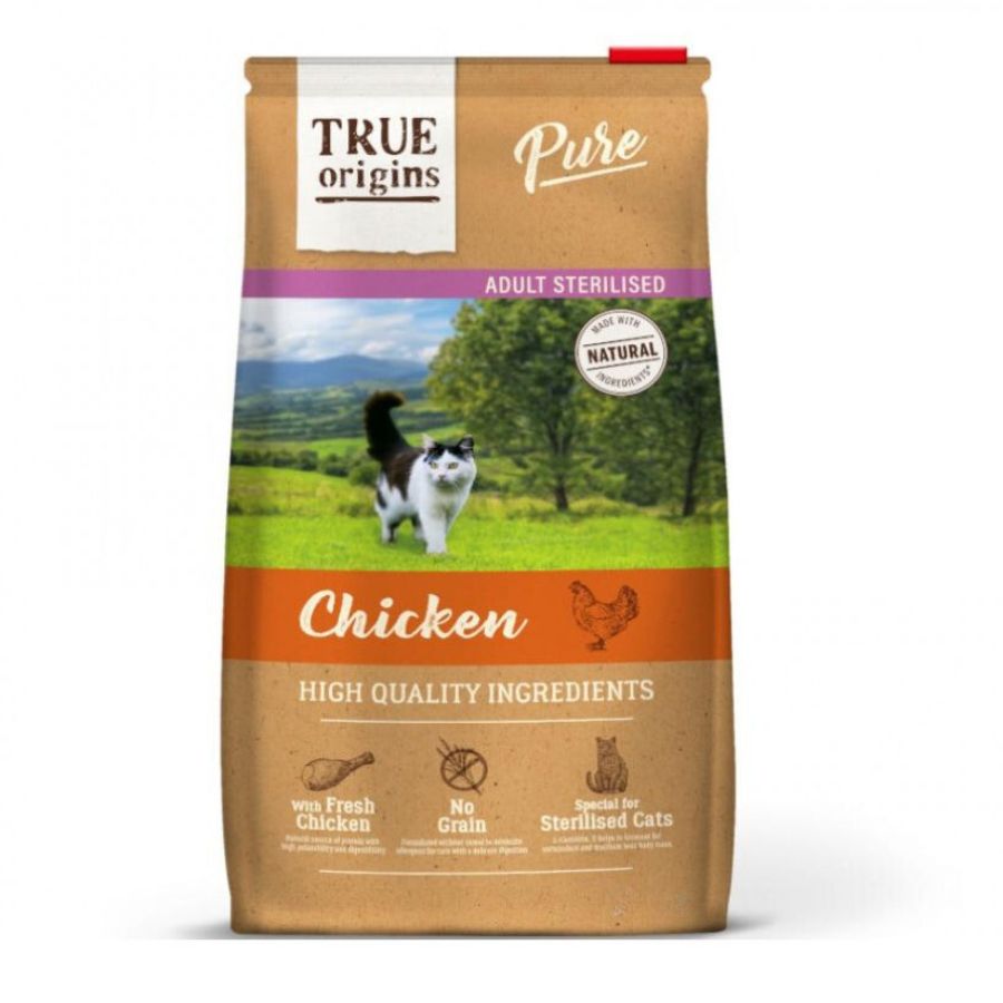 True Origins Cat Adult Sterelised Chicken Grain Free alimento para gato