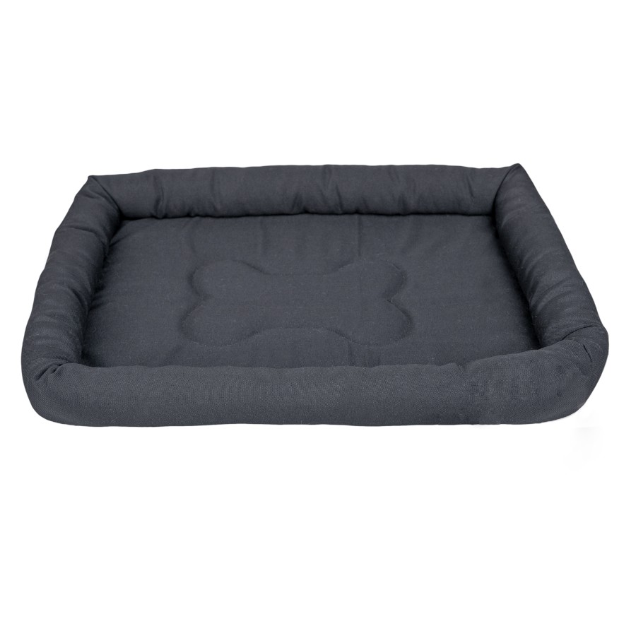 Leeby Colchoneta Suave Negra para perros, , large image number null