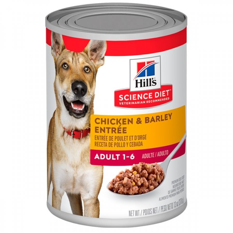 Hills Canine lata Adult pollo alimento húmedo para perros 370 GR, , large image number null