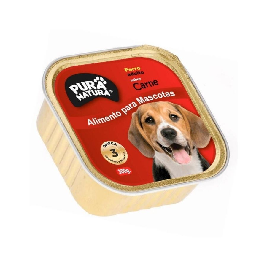 Alimento húmedo para perros adultos sabor carne, , large image number null