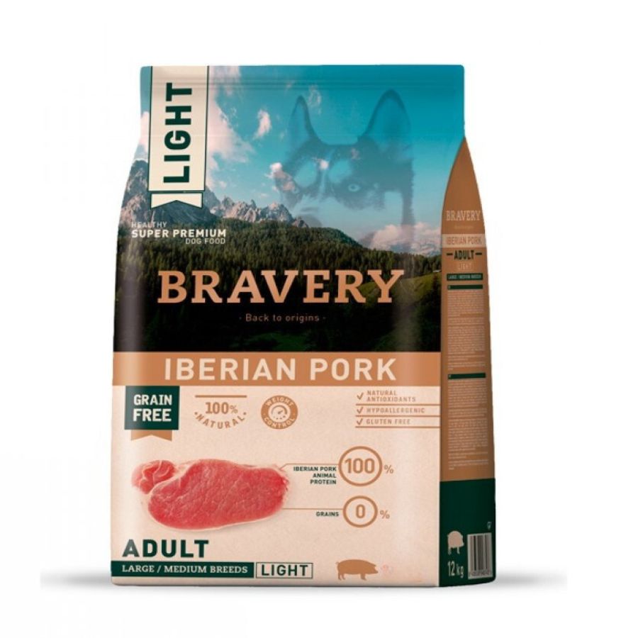 Bravery Light Iberian Pork Adult Large/Medium