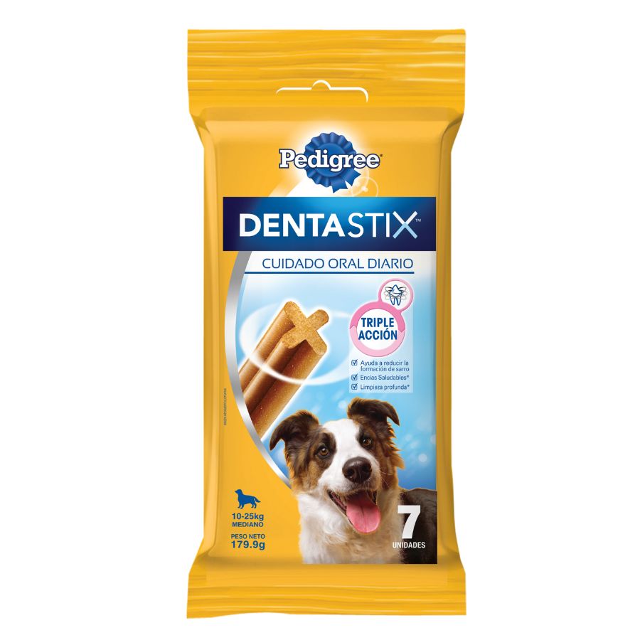 Pedigree dentastix adulto raza mediana 180 GR